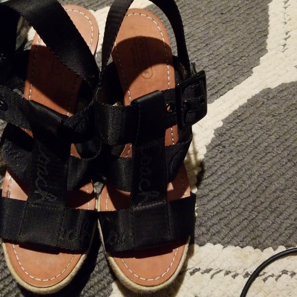 Coach wedges
